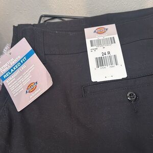 Dickies Black Straight Leg Trousers